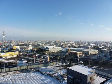 雪はやみましたが気温は氷点下2...