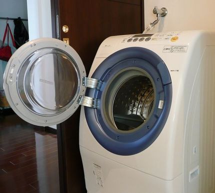 洗濯機の薬品洗浄終了