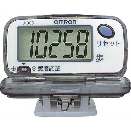 山行きでは歩数計（万歩計）は使...