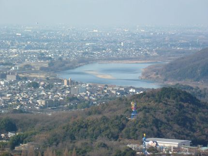 継鹿尾山からの風景