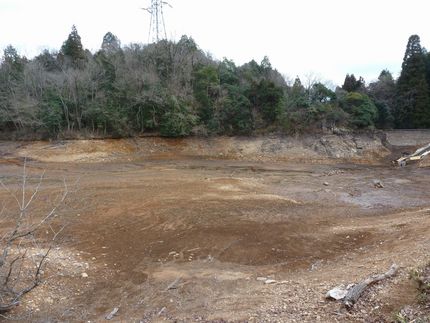 善師野・大洞池の改修工事