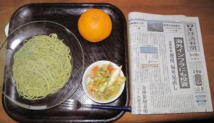 今朝のKUMAの食事(2013...