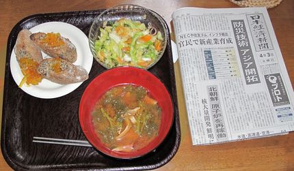 今朝のKUMAの食事(2013...