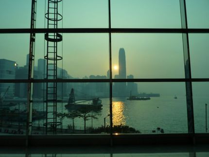 香港の空もきれいではありません