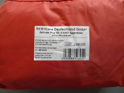 ドイツでは傷害手当用品の車載は...