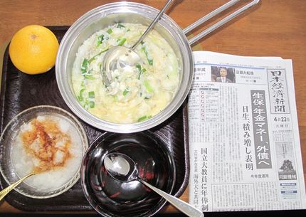 今朝のKUMAの食事(2013...