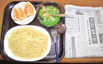 今朝のKUMAの食事(2013...