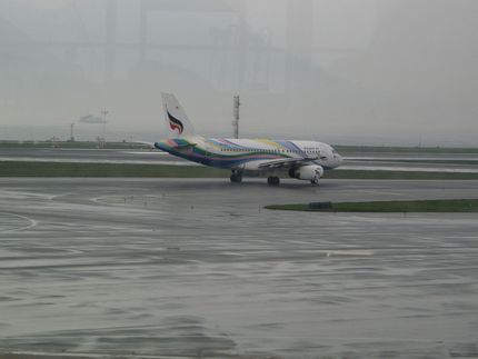 香港空港は航空機ファンにはたま...