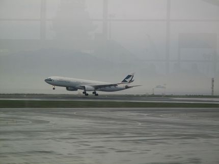 香港空港は航空機ファンにはたま...