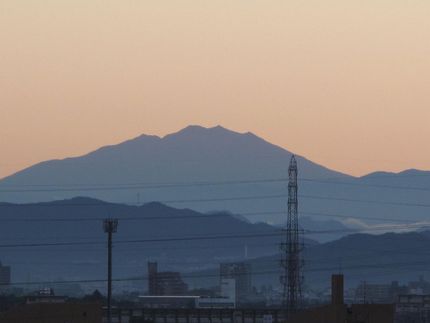 今朝の御嶽山