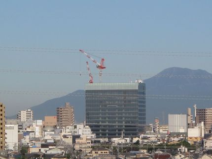 一宮市役所新築工事進捗具合