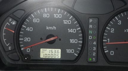 RVRが100000Kmを越え...