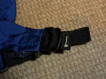 山道具のメンテナンス（スパッツ...