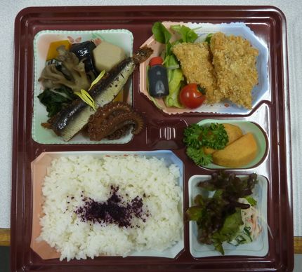 岡山での昼食