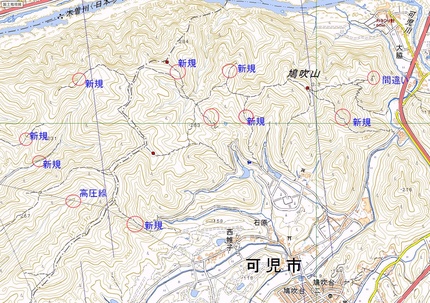 国土地理院の地形図が新しくなり...