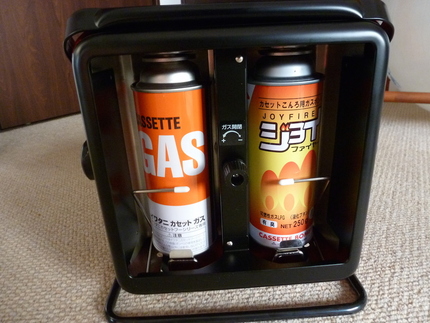ベースキャンプ用の暖房機