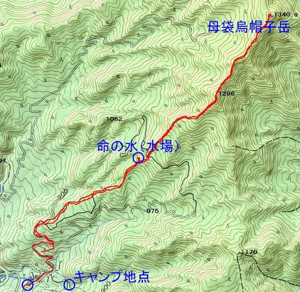 母袋烏帽子岳トレッキング(20...