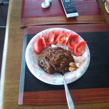 今朝のKUMAの食事(2014...