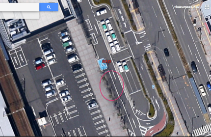 一宮駅前での駐車は要注意！！