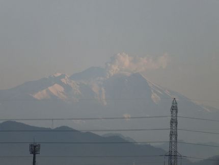 御嶽山の噴火から4ヶ月