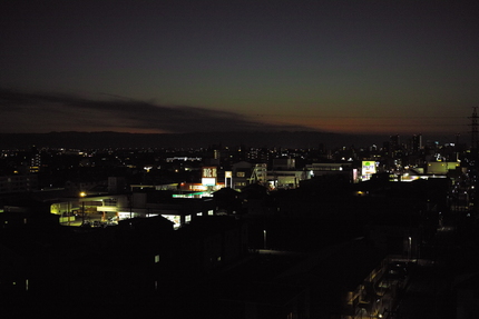 今日の夕景(2015.03.0...