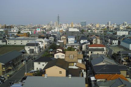 今日も春霞かな？