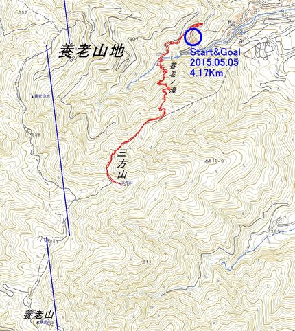三方山トレッキング(2015....
