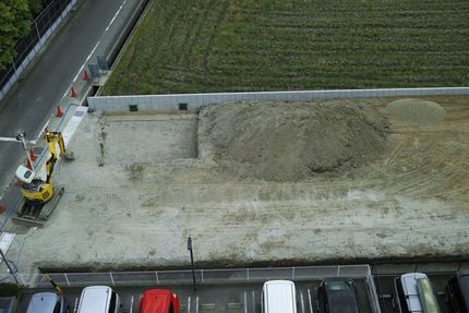 北側の宅地造成
