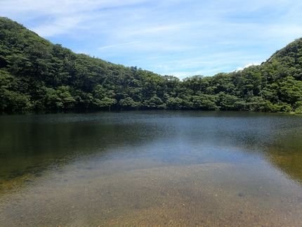 水は満々とありました。