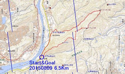酷暑の時は早朝登山