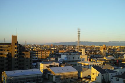 秋晴れ快晴の朝(2015.09...