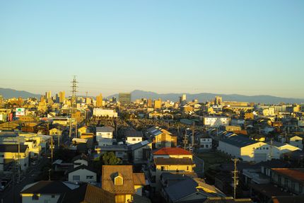 秋晴れ快晴の朝(2015.09...