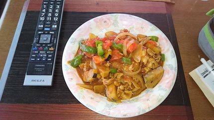 今朝のkumaの食事(2015...