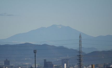 今朝の御嶽山(2015.11....