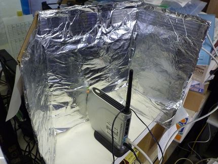 WiFiの反射板