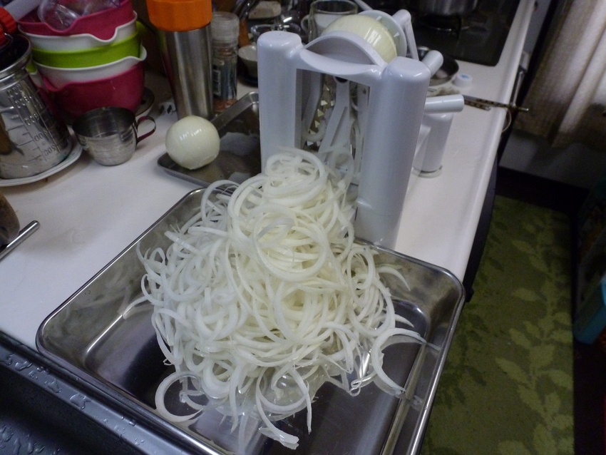 酢玉ねぎ作り