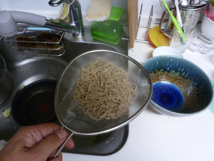 よく湯切りします