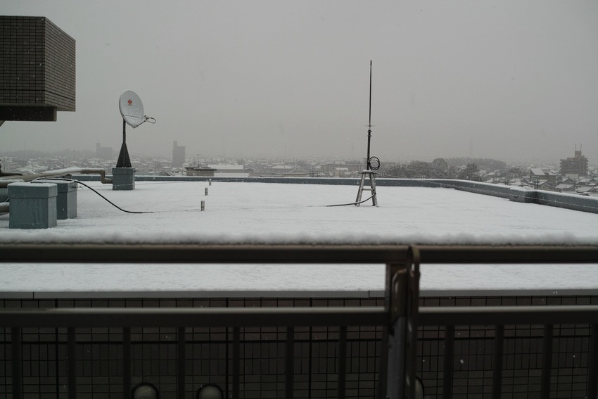 2017.12.27は雪の朝
