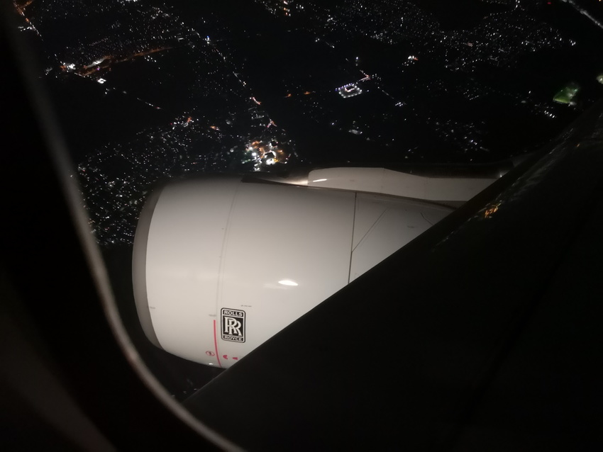 セントレア着陸寸前
