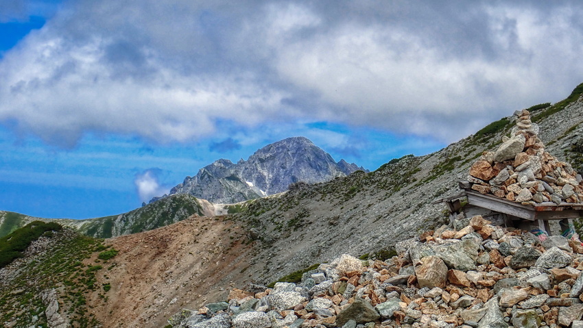 雄山から撮影