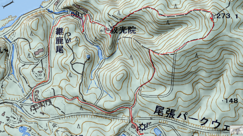 継鹿尾山トレッキング(2019...