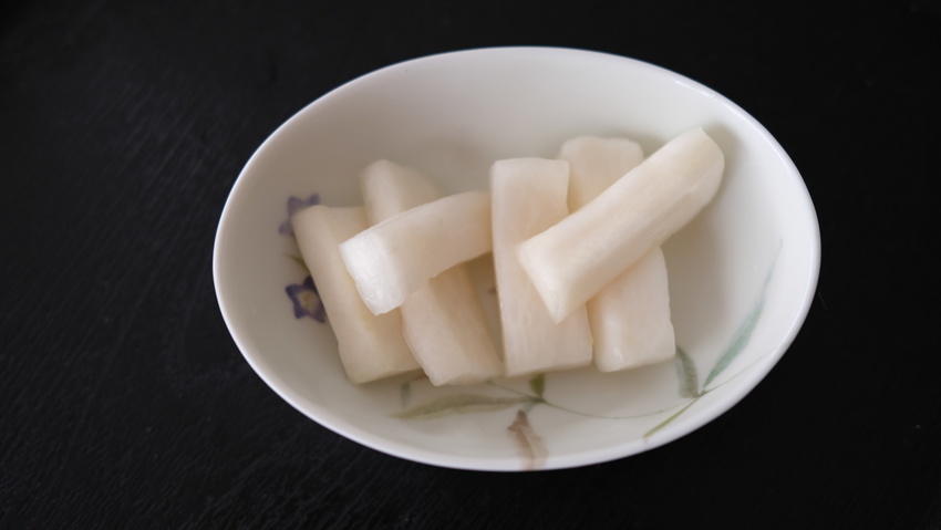 大根の塩漬け