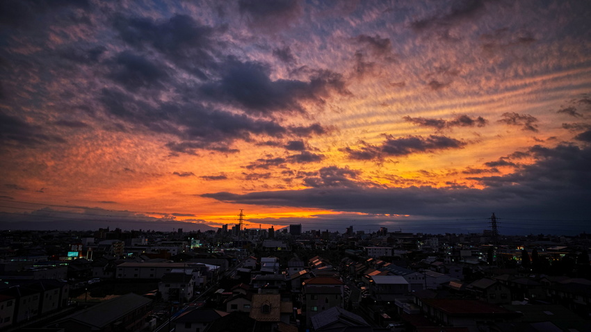 夏至の夕景(2020.06.2...