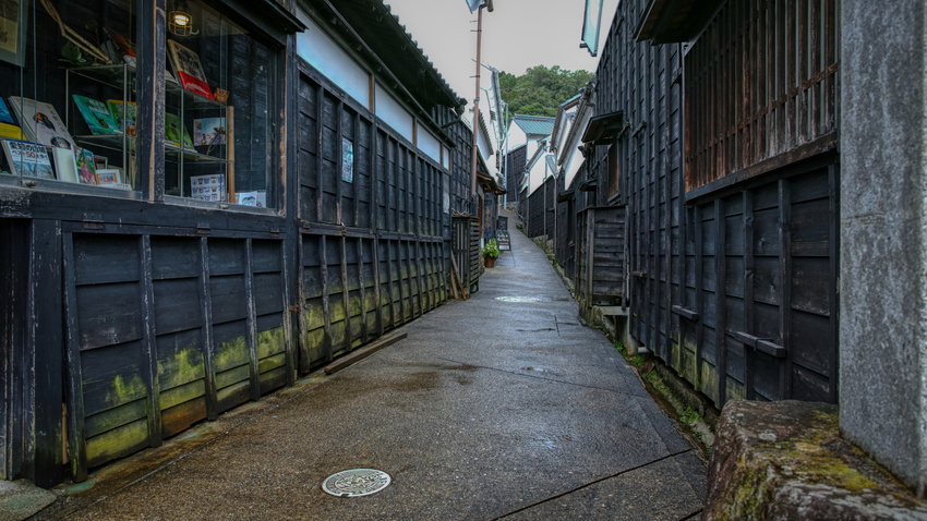 参州足助の街