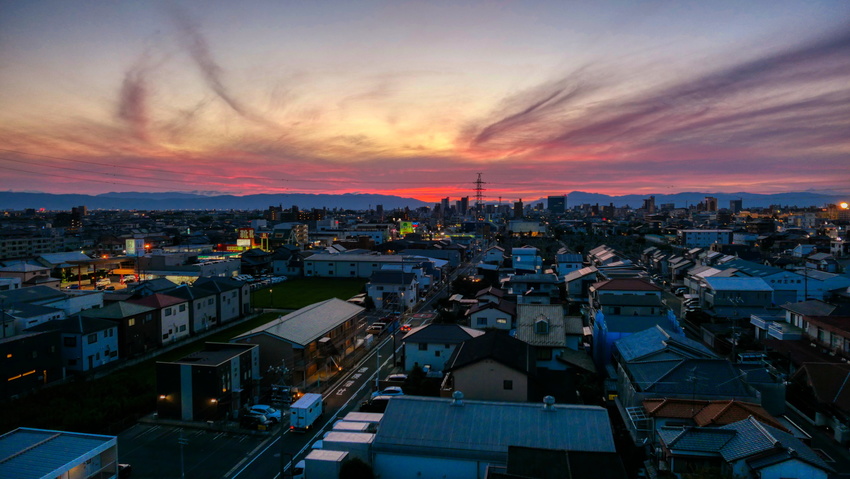 今日の夕景(2020.09.2...