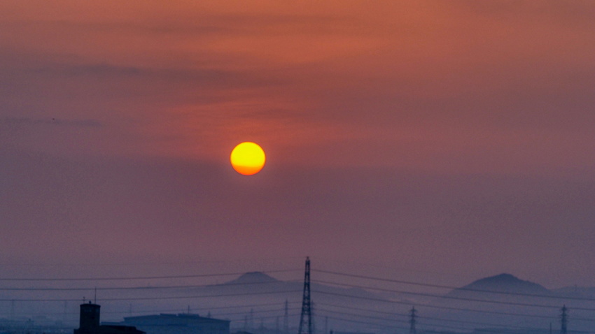 今日の日の出(2021.05....