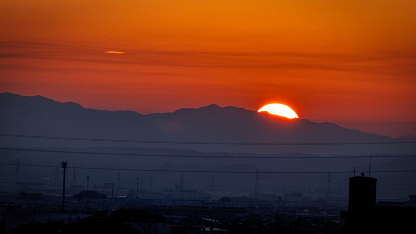 今日の日の出(2021.05....