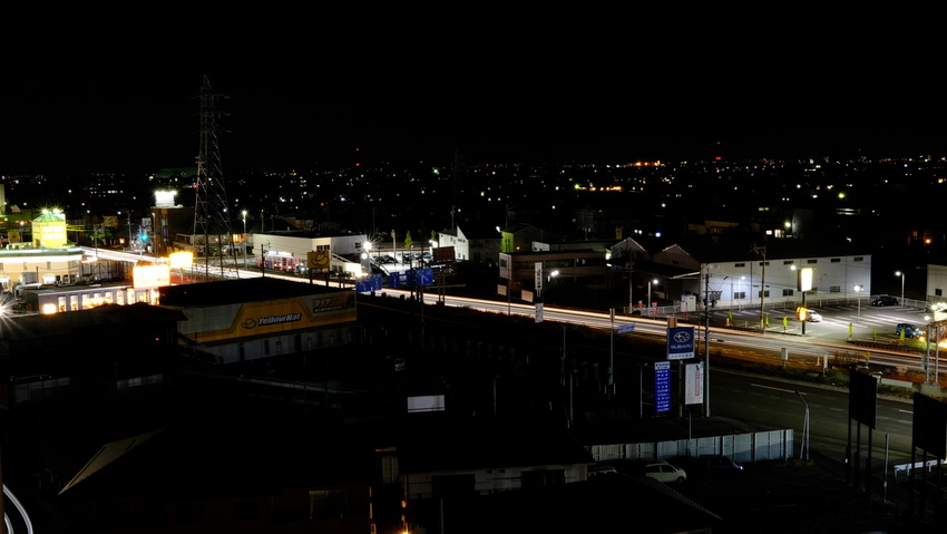 我が家からの夜景(2021.1...