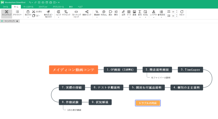 動画用コンテをデジタルに