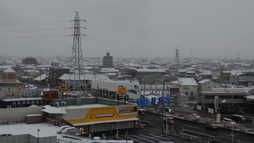 雪の朝(2021.12.27)